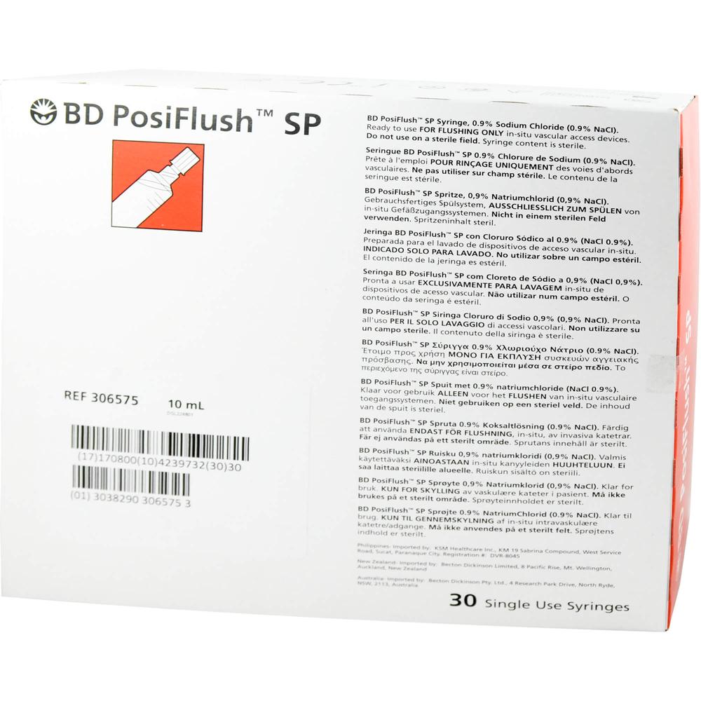 Bd Posiflush Sp Spülsystem Fertigspritzen 30x10 ml bei onfy.de kaufen
