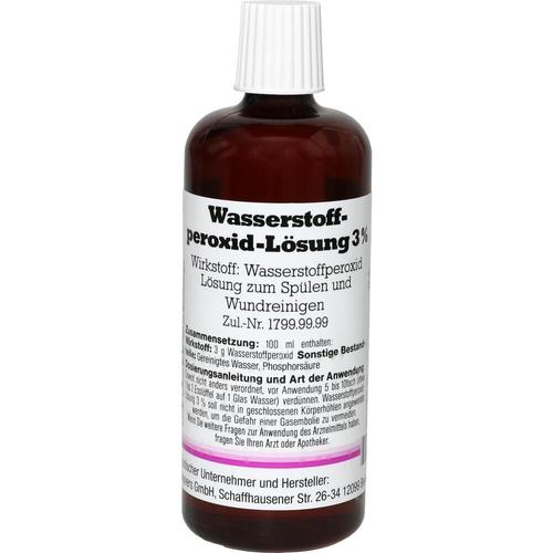 Wasserstoffperoxid Loe 3 Loesung 100 ml bei onfy.de kaufen