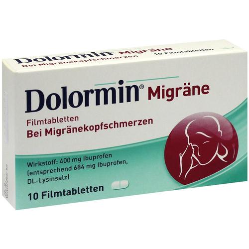Dolormin Migräne Filmtabletten 10 St. bei onfy.de kaufen