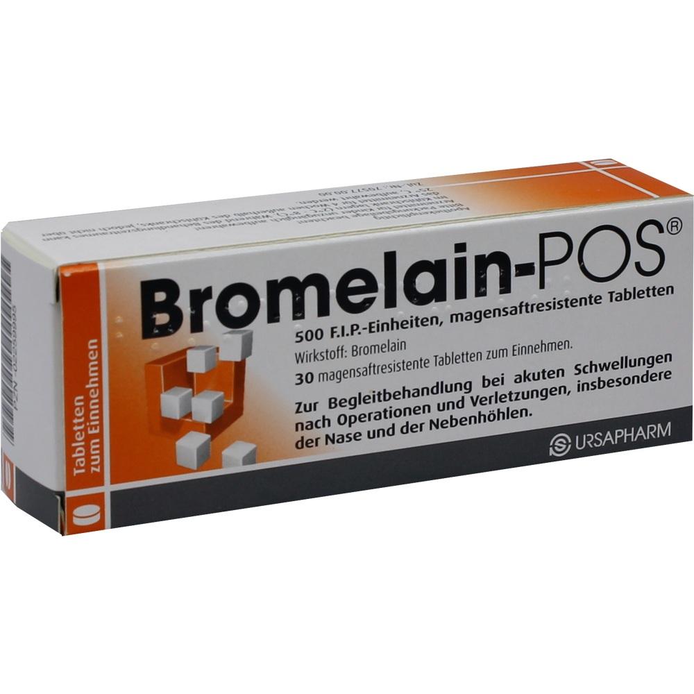 Bromelain Pos Tabletten Magensaftresistent 30 St. bei onfy.de kaufen