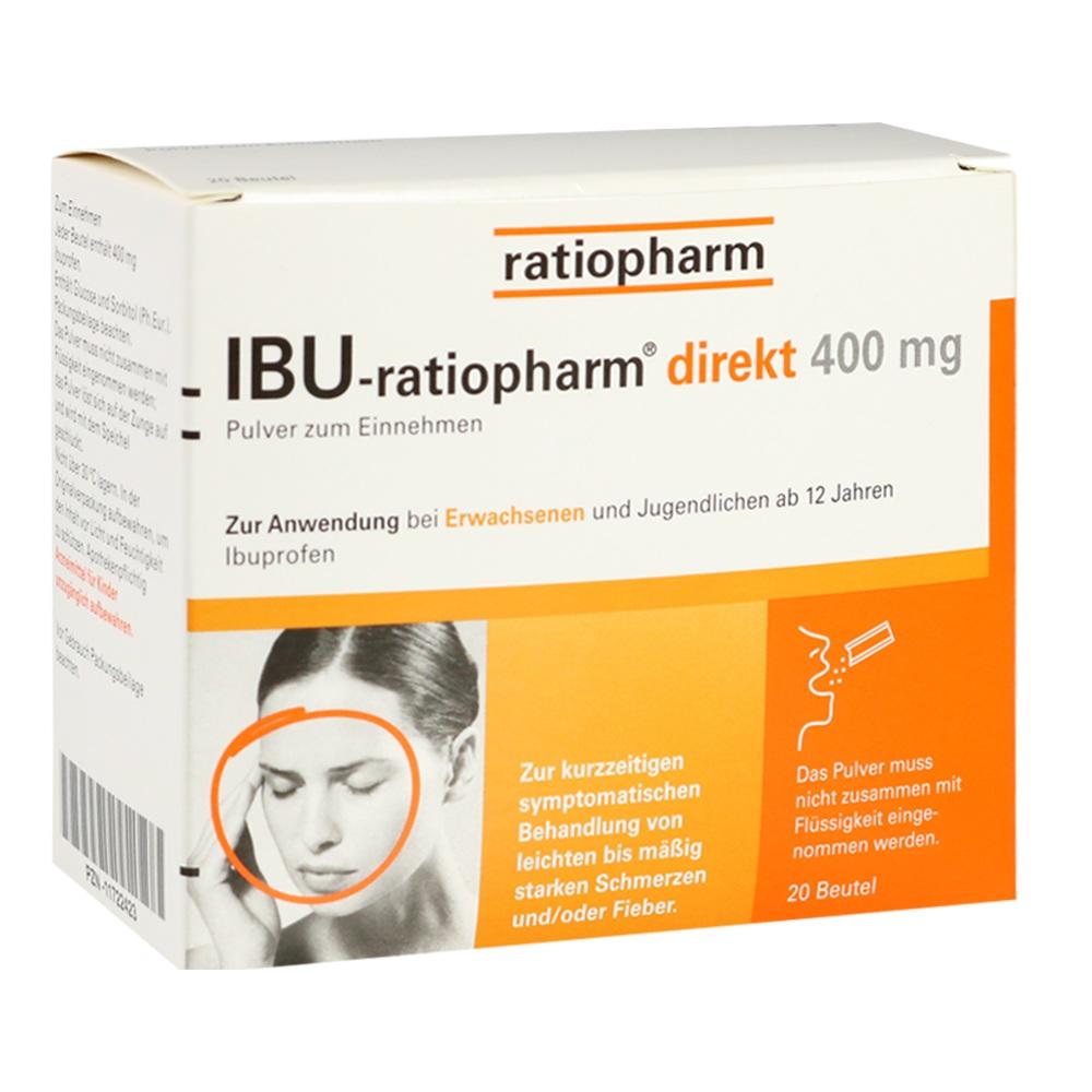 Ibu-Ratiopharm Direkt 400 mg Pulver Zum Einnehmen Pulver 20 St. bei onfy.de kaufen