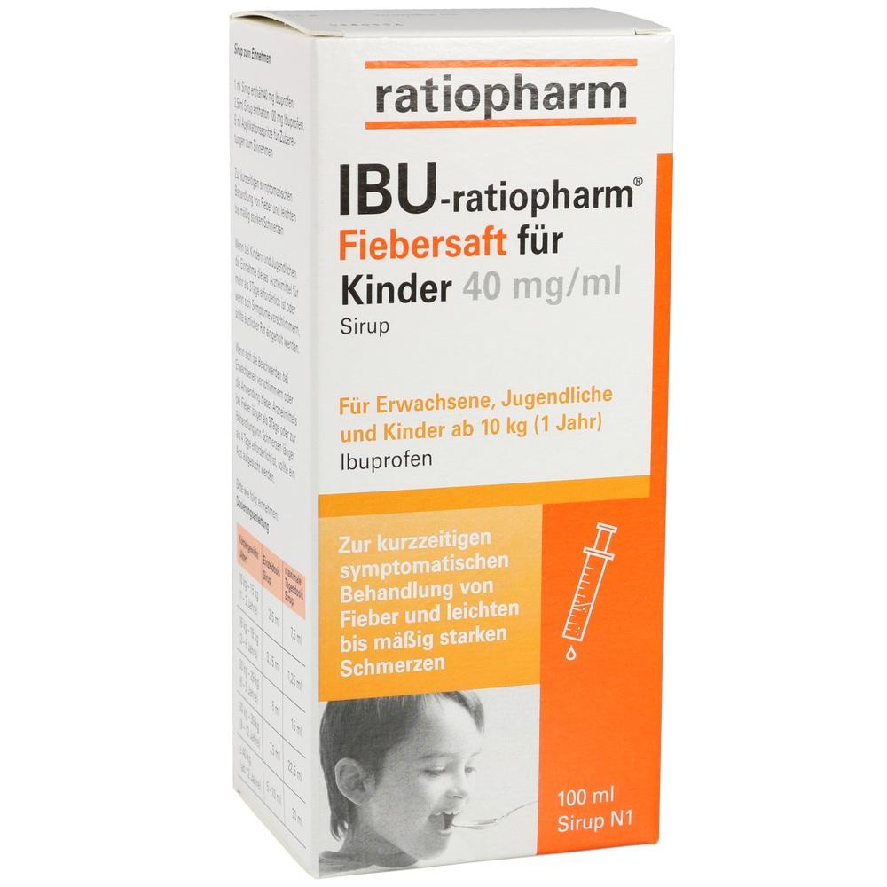 IbuRatiopharm Fiebersaft für Kinder 40mg/ml Saft 100 ml bei onfy.de kaufen