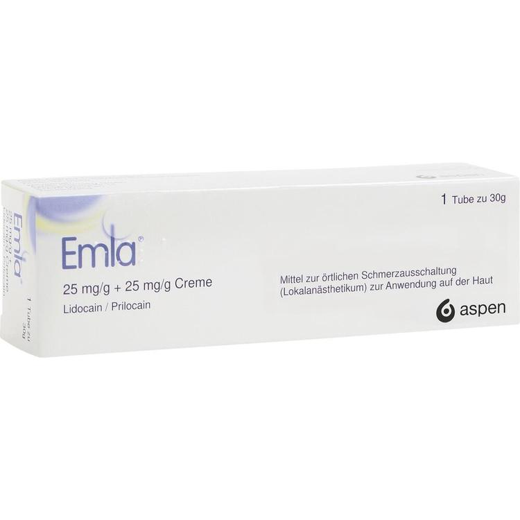 Emla 25 mg/G + 25 mg/G
