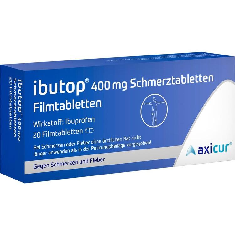Ibutop 400mg Schmerztabletten Filmtabletten 20 St. bei onfy.de kaufen